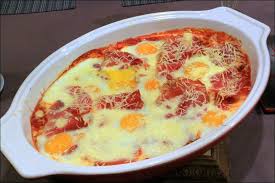 Oeufs A La Castillane Tomate Et Jambon Cru Happy Papilles Recette En 2020 Recettes De Cuisine Recette Oeuf Recette