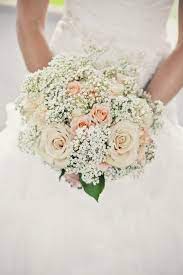 Pin By Sophie Moore On Flower Power Rose Wedding Bouquet Wedding Bouquets Babys Breath Wedding
