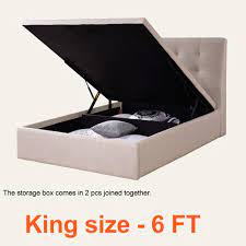 Free delivery and secure payment. King Size Storage Bed Fabric Upholstery Free Delivery Installation Shopee Singapore