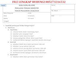 Semoga sehat selalu, nah pada kesemaptan yang berbahagia ini masih bersama kakak yang kece, nah kali ini kakak ingin membagikan kumpulan soal yang mungkin bisa digunakan sebagai bahan refrensi adik adik, soal. Terkini Soal Dan Kunci Jawaban Penjaskes Sd Kelas 6 2017
