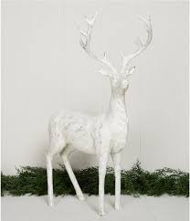 Christmas dillards trimmings african american 2 angels ornaments new in. Trimsetter Moonlight Mistletoe Collection 2 7 Ft Standing Deer Figurine Dillard S