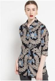 Model Baju Batik Atasan Unik In 2020 Tops Women S Top Women