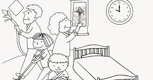 If your child loves interacting. Mother House Cleaning Coloring Pages