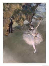 The Star Or Dancer On The Stage Circa 1876 77 Giclee Print Edgar Degas Art Com Degas Paintings Degas Ballerina Edgar Degas