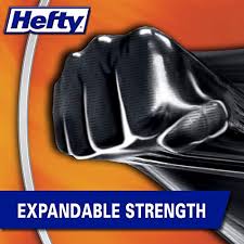 These 13 gallon garbage bags are built strong to resist punctures and leaks for your kitchen waste disposal tasks. Hefty Gripper Tall Kitchen Blackout Tiendamia Com