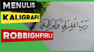 Malaysia tanah airku khat kaligrafi malaysia is a country in southeast asia. Menulis Kaligrafi Doa Untuk Kedua Orang Tua Youtube