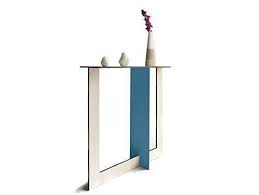 Consolle Stretta Ingresso Moderna Basata Sulla Sezione Aurea 28 Colori Disponibili Realizzato In Multistrato Di Pioppo Tavolo Moderno Basi Per Tavoli Consolle