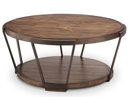 The table looks great with the leather and dark woods. Occasional Tables Magnussen Home