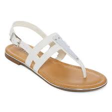 A N A Sweeny Womens Flat Sandals Jcpenney Womens Sandals Flat Sandals Flat Sandals