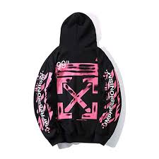 Black And White Sweatshirt Mens Amazon Com Sawyue Off White Men S Sweatshirt Ow Women Couples Long Sleeve Pink Arrow Hooded Sweater Fashion Hood White Sweatshirt Men Sweaters Sweater Fashion