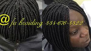 African hair braiding can vary in size and shape and have often been used to identify various tribes. African Hair Braiding Montgomery Al Fa Hair Braiding Youtube