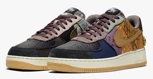 Free psd mockups templates for packaging magazine, book, stationery, apparel, device, mobile, editorial, packaging, business cards, ipad, macbook, glassware Air Force 1 Low Travis Scott Cactus Jack Hd Png Download Kindpng