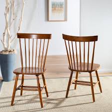 This item is for residential use only. Safavieh Dining Country Lifestyle Spindle Back Dark Oak Brown Dining Chairs Set Of 2 20 5 X 21 X 36 On Sale Overstock 6423293
