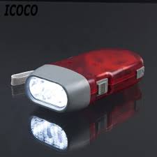 Refers to an alternator which creates alternating current power. 3 Led Hand Pressing Dynamo Crank Power Wind Up Flashlight Torch Light Hand Press Crank Camping