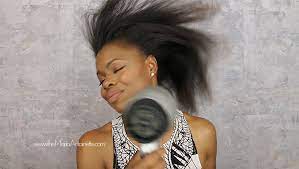After two hours of work, my hair was huge, and not the slightest bit bouncy. How To Blow Out Your Natural Hair