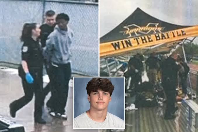 Austin Metcalf's coach heard pleading 'stay with me' in frenzied 911 call  moments after Karmelo Anthony's attack - AOL