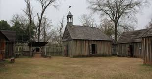 Fort St Jean Baptiste Near Natchitoches Louisiana Usa French Colonial Natchitoches