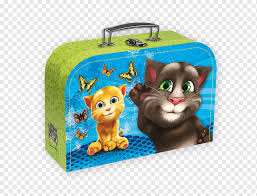On march 24, 2021, the talking tom and friends franchise and most of the apps in the franchise got their logos redesigned coinciding with the release of my talking angela 2. Paper Suitcase Talking Tom And Friends Talking Angela Centimeter Talking Tom And Friends Child Cat Like Mammal Suitcase Png Pngwing