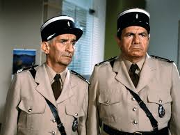 Louis de funès, geneviève grad, michel galabru and others. Le Gendarme De Saint Tropez La Mort A Frappe Sur Les Tou Tele Star
