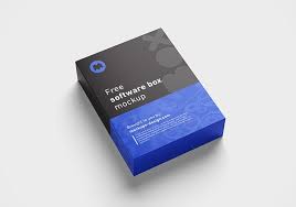 Download Free Software Box Mockup Box Mockup Mockup Design Box Software