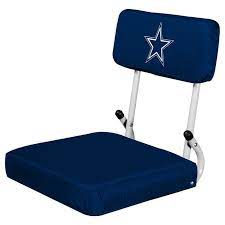 Hardback Stadium Seat With Cushion Stadium Seats Dallas Cowboys Logo Brands