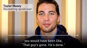 At 17, Taylor Maxey was an Olympic swimming hopeful who trained nine times  a week. By 21, he was an illicit drug user and homeless., This is his  story: www.cbc.ca/1.4859973