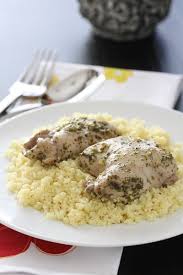Combine tomatoes, panko, parmesan, 3 tablespoons place couscous in a bowl with water. Pesto Chicken Thighs With Italian Creme Sauce Over Parmesan Couscous Picky Palate