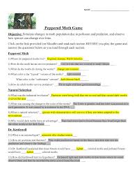 Mutation selection gizmo answer key librarydoc11 pdf observe evolution in a fictional population of bugs set the background to. A Peppered Moth Game Worksheet Studocu