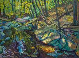 Best places around glens falls. This Landscape Oil Painting Glen Falls Ny Is An Original Fine Art Piece Inspired By The Forest Interior In The Catskills Oil Painting Landscape Painting Art