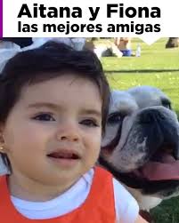 Aitana y Fiona son inseparables desde que eran pequeñitas ¡Ternuritas!