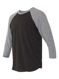 Next Level Unisex Tri Blend Three Quarter Sleeve Baseball Raglan Tee 6051