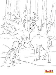 Colora E Ritaglia I Disegni Di Bambi Il Simpatico Cerbiatto Della