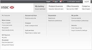 I need to pay my hsbc credit card bill with a hsbc debit card and i can't transfer money between accounts (it doesn't show up on the list of accounts). Electronic Bill Payment Service Hsbc Egypt
