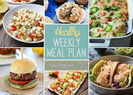 It can sometimes be difficult to stick to a healthy diet, but it's important to consider that what you eat impacts your mind and body. Healthy Weekly Meal Plan 7 Yummy Healthy Easy