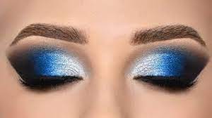 Maybe you would like to learn more about one of these? Blue Silver Smokey Eye Makeup Tutorial Youtube