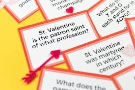 St valentine secretly married off couples; Printable Valentine S Day Trivia Hey Let S Make Stuff
