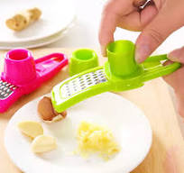1Pcs Garlic Press Crusher Manual Mincer Chopping Tool Home Garlic Masher  Kitchen