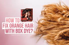 In fact, yes, orange locks can be chemically faded to yellow and then turned into a blonde with the pigment. How To Fix Orange Hair With Box Dye 3 Steps So Easy