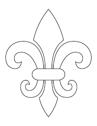 Coloring for adults, crafts and activities, home decor printables, symbol and icon coloring pages & printables. Printable Fleur De Lis Coloring Page