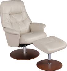 Beige Recliners Leather Fabric Beige Reclining Chairs