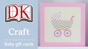 Create a card that matches the theme of the baby shower, or make something personal and unique. How To Make A Handmade Baby Shower Card Youtube