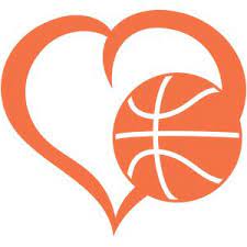 Silhouette Design Store View Design 146546 Basketball Heart Basketball Heart Basketball Clipart Basketball Mom Shirts