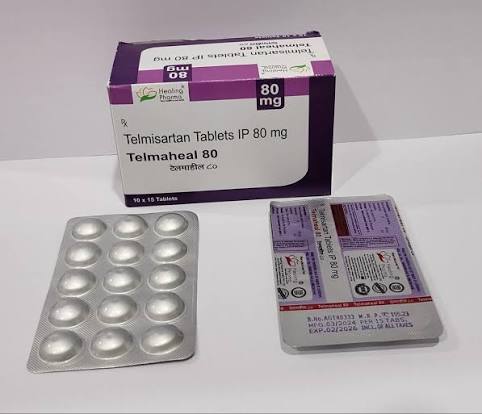 Telmisartan 80 Mg Tablet at ₹ 155/stripe | Cardiac & Diabetes Range in Nagpur | ID: 2854784475155