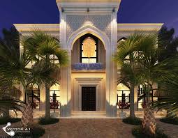 Gambar desain visualisasi 3d dibawah ini adal. Masjid Minimalis Tampak Depan Nusagates
