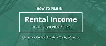This is where your ea form comes. How To Compute And File Taxes For Your Rental Income Kclau S Webinar