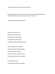 La historia del tema dedicado a doña lilian clark recuerda su cariño extremo a ella en momento. 10 Inolvidables Canciones Para Dedicar A Mama En Su Dia