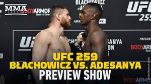 The year 2021 will be the 28th year in the history of the ultimate fighting championship (ufc), a mixed martial arts promotion based in the united states. Ufc 259 Blachowicz Vs Adesanya Preview Show Live Stream Mma Fighting Youtube