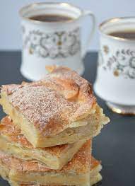 Oil 1 tsp baking powder 1 tsp. Bougatsa Sweet Custard Filo Pastry Tart East Med Food Filo Pastry Recipes Pastry Tart Pastry