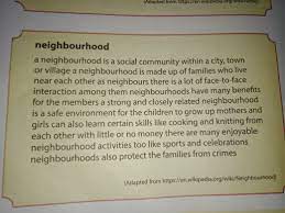 Jawaban Buku Paket Bahasa Inggris Kelas 9 Kurtilas Semester 2 Hal 188tentang Neighbourhood Dicari Brainly Co Id