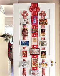 Creative Clutter Free Ideas For Displaying Christmas Cards Christmas Card Display Holiday Card Display Hanging Christmas Cards